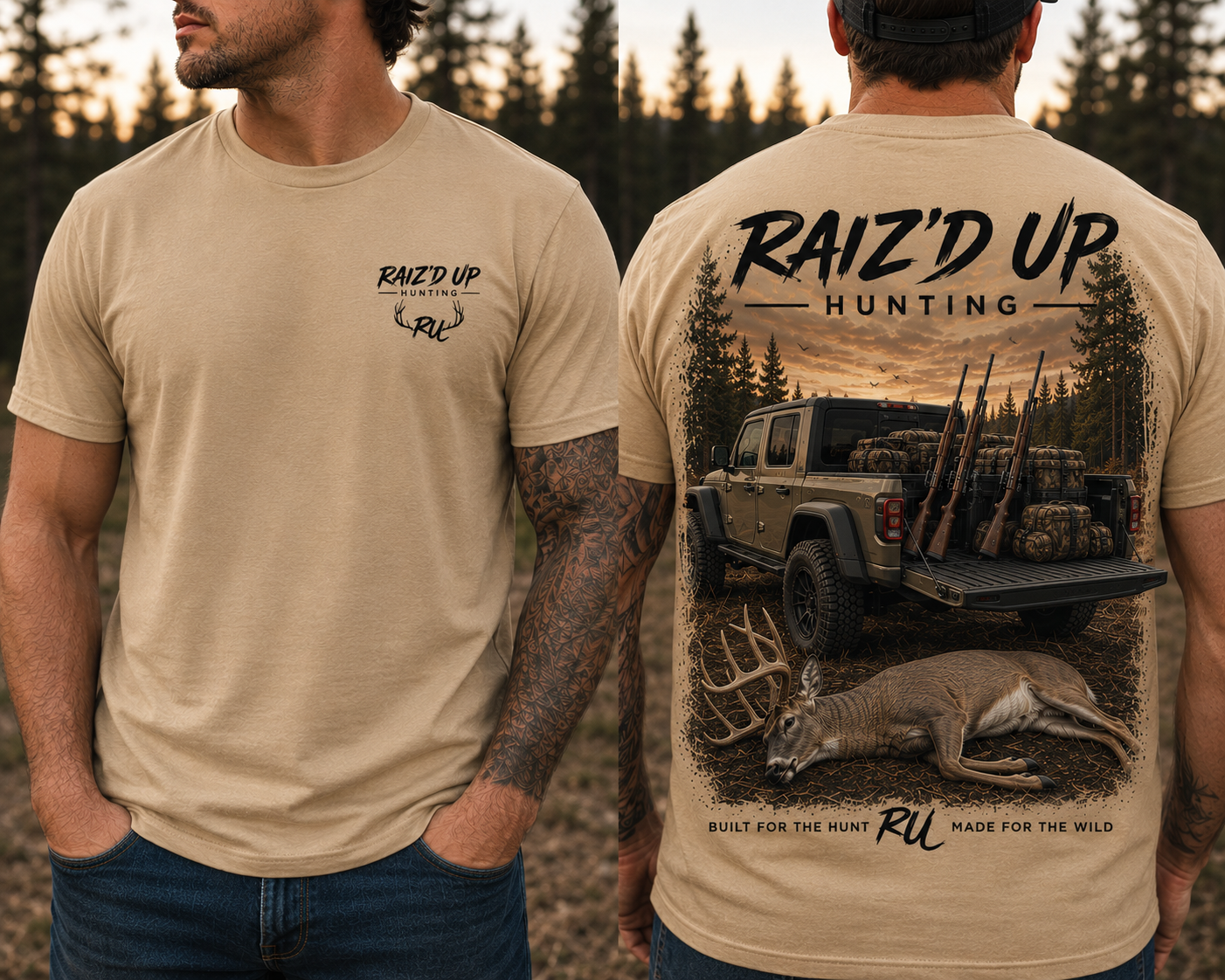 RUH - Men's Gladiator Buck Tee