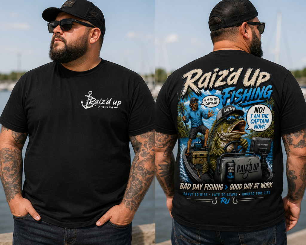 RUF - Bad Day Fishing > Good Day at Work Tee