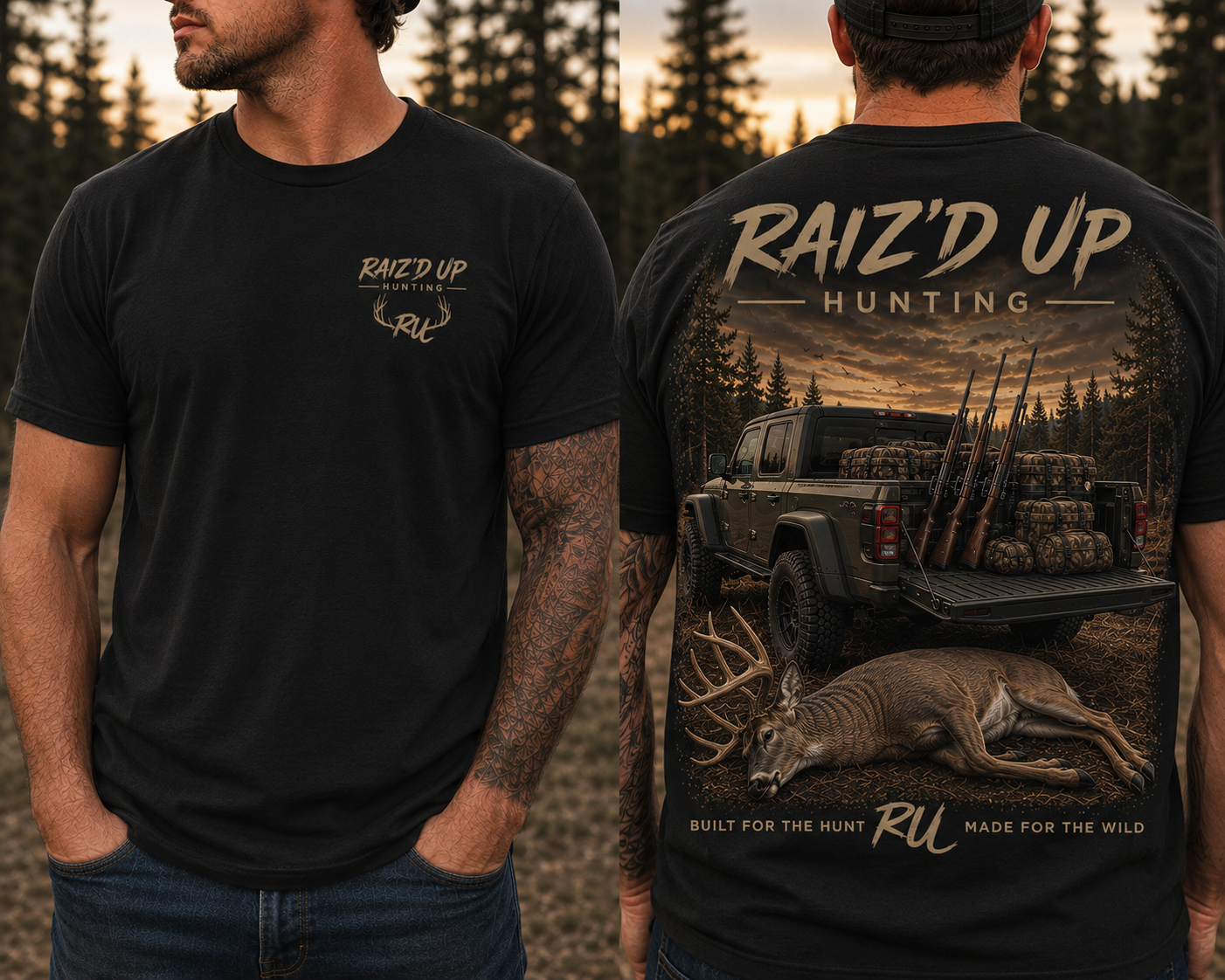 RUH - Men's Gladiator Buck Tee