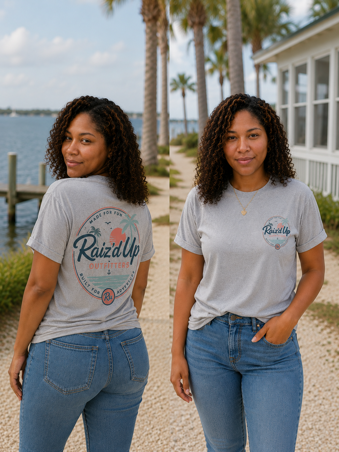 RUO - Women's Coastal Made For Fun Tee