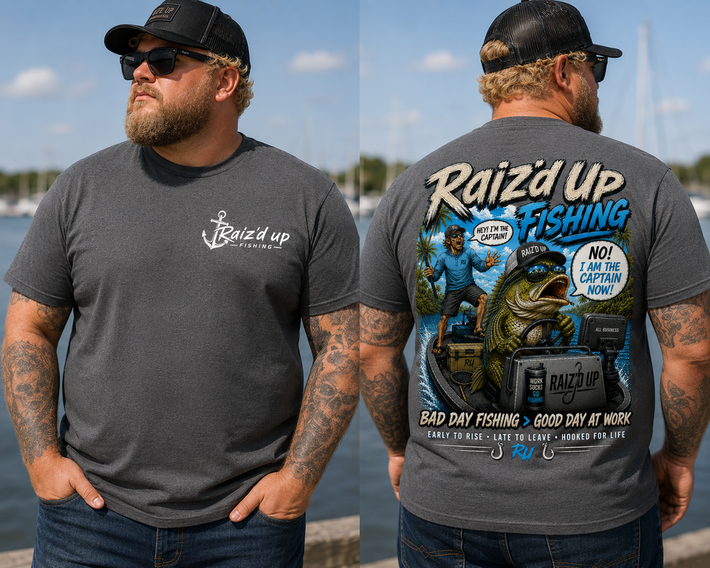RUF - Bad Day Fishing > Good Day at Work Tee