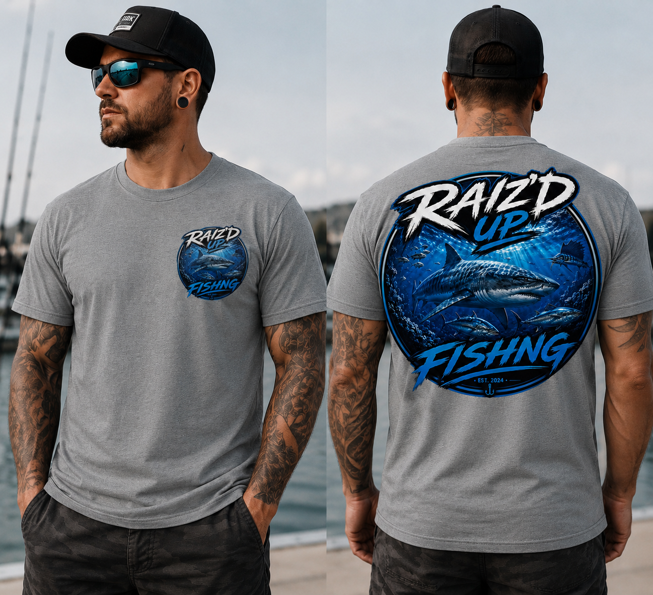 Raiz'd Up Fishing - Apex Predator Tee