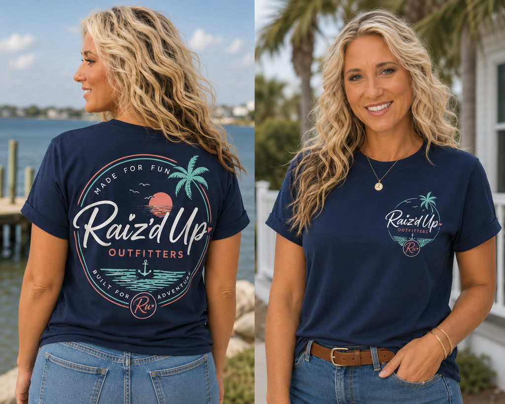RUO - Women's Coastal Made For Fun Tee