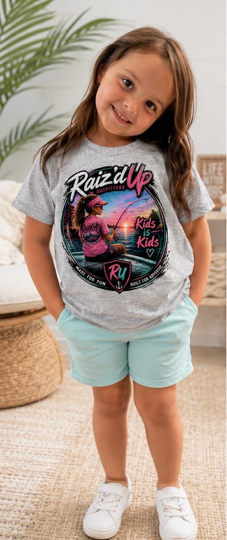 Toddler & Youth Girls - Kids Is Kids Tee (Copy)