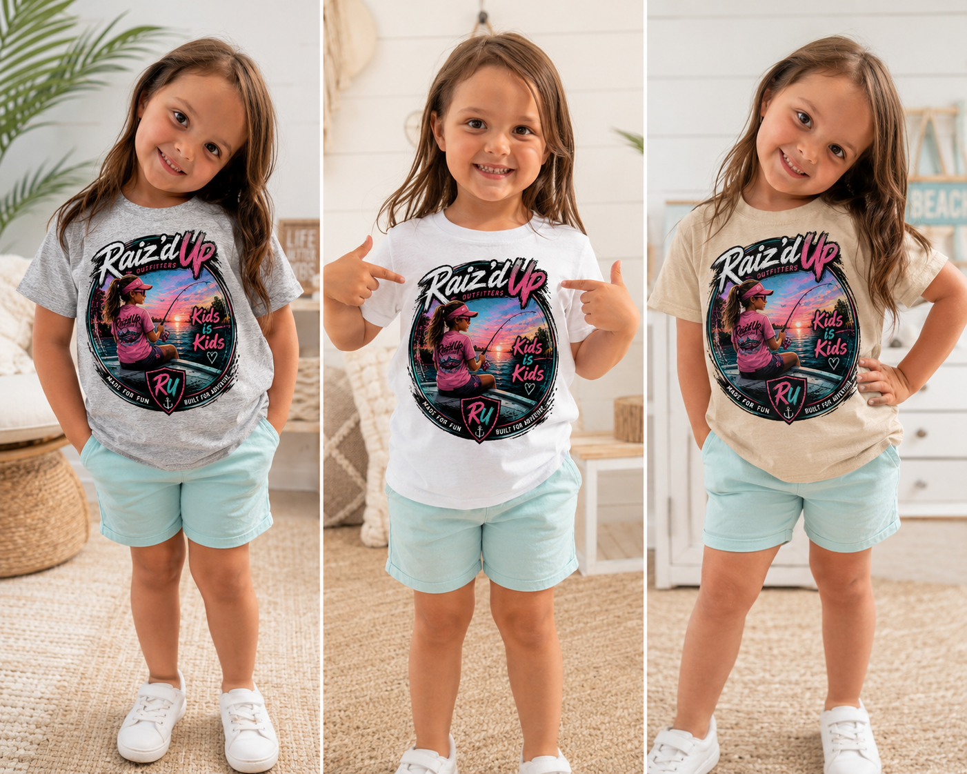 Toddler & Youth Girls - Kids Is Kids Tee (Copy)