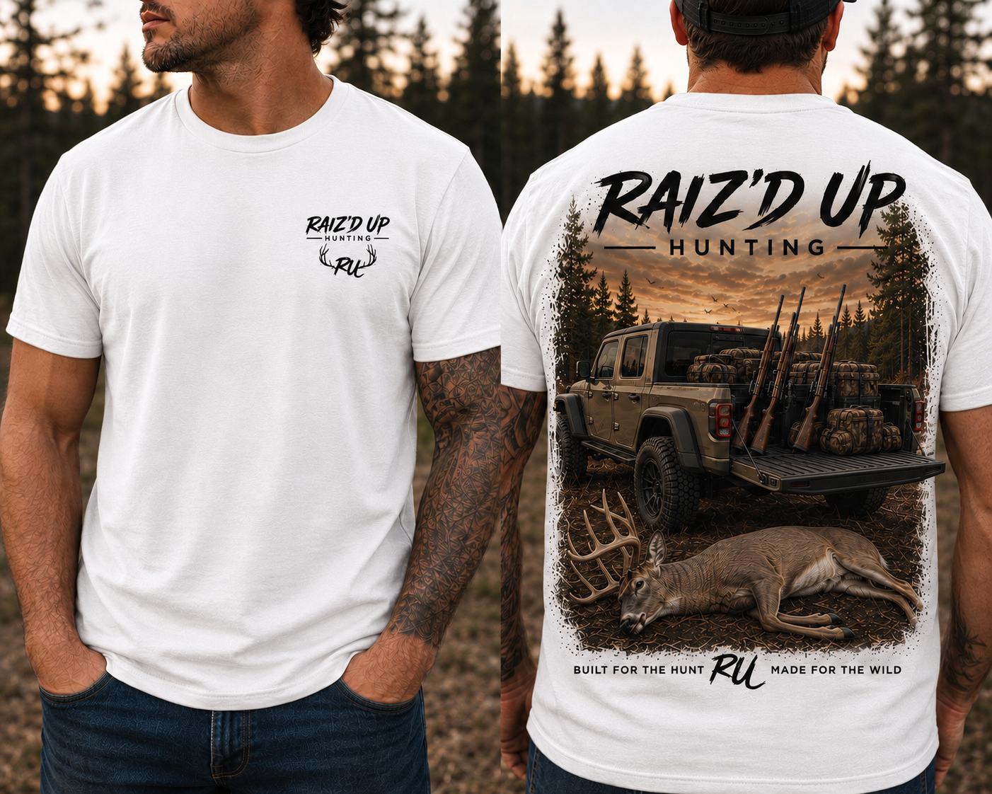 RUH - Men's Gladiator Buck Tee