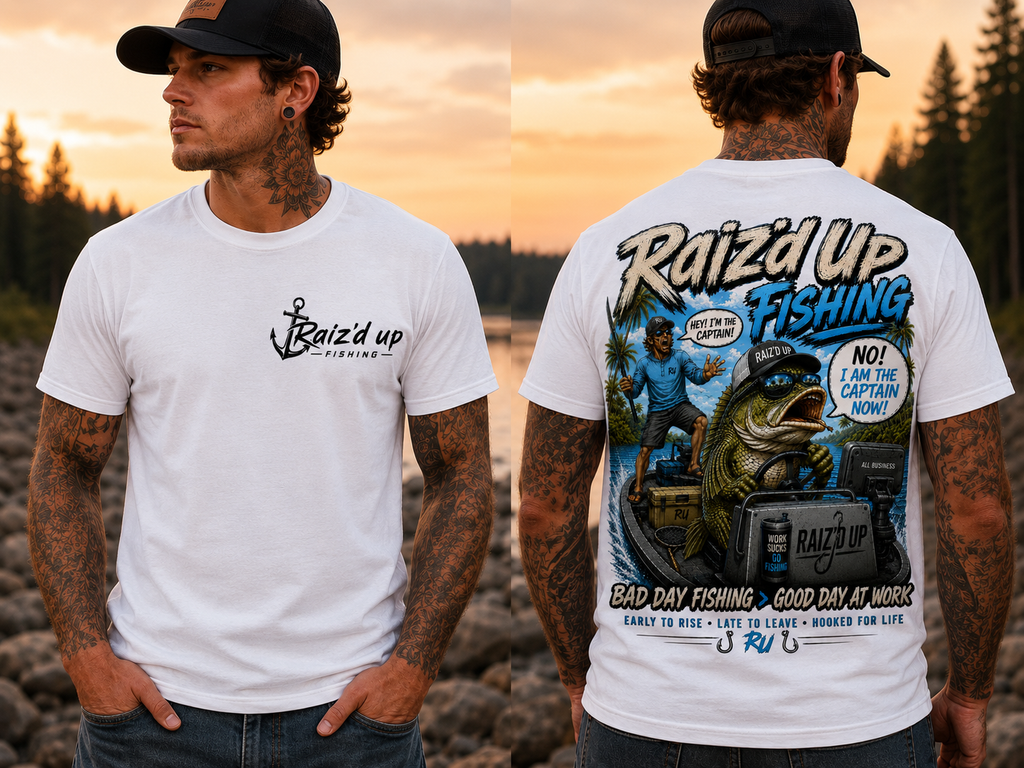 RUF - Bad Day Fishing > Good Day at Work Tee