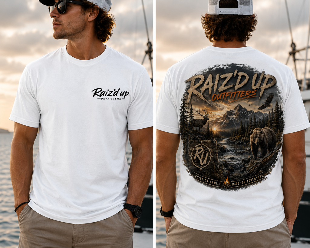 RUO – Bear, Deer, Eagle, and Adventure Tee - Men's
