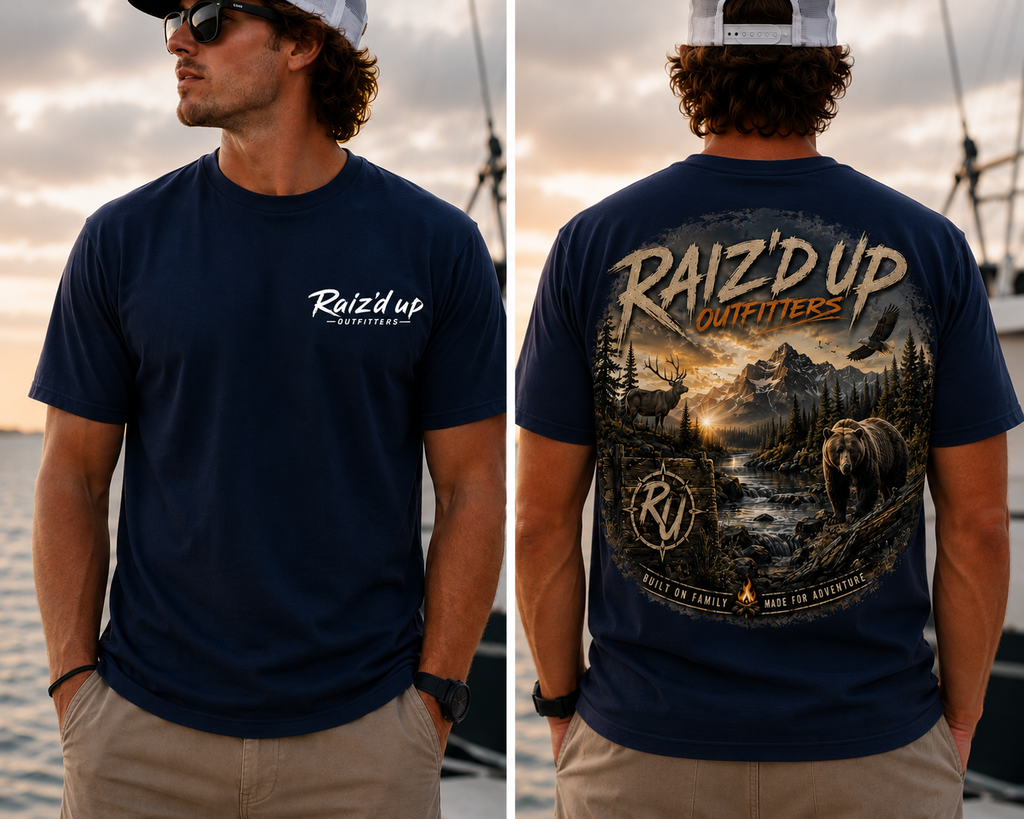 RUO – Bear, Deer, Eagle, and Adventure Tee - Men's