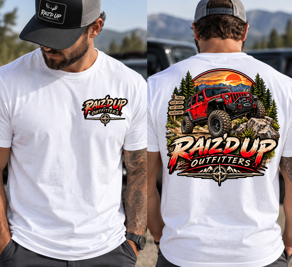 Raiz’d Up Off-Road Adventure – T-Shirt & Hoodie - Men’s