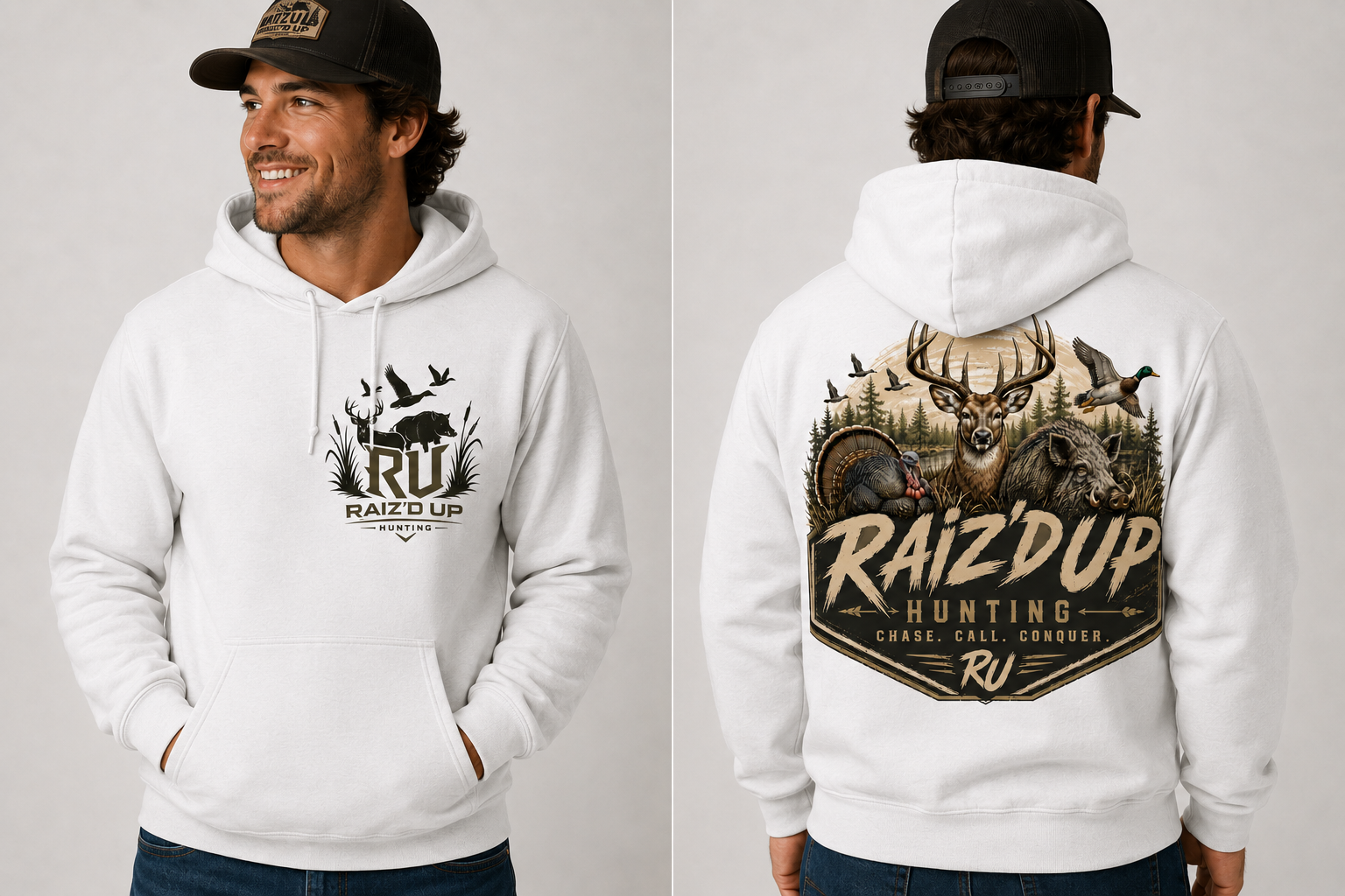 Chase. Call. Conquer. Hunting Tee – Men's