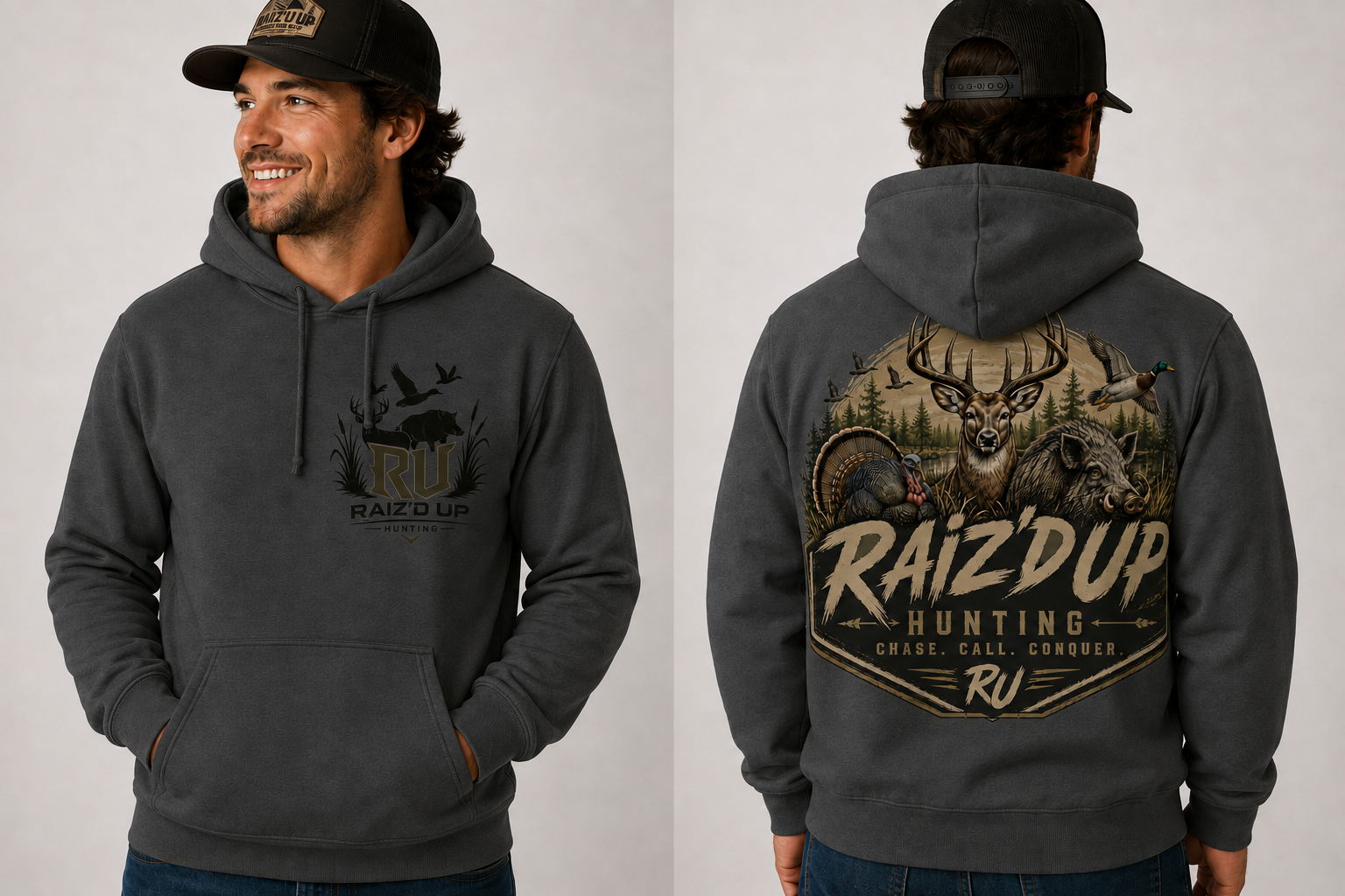 Chase. Call. Conquer. Hunting Tee – Men's