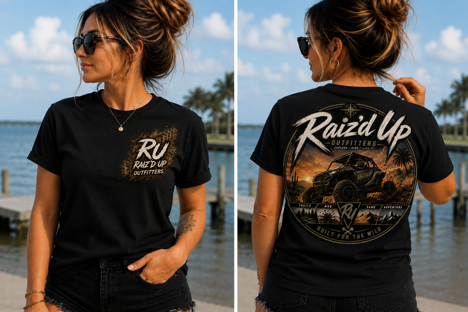 RUO Built for the Wild UTV Tee - Women's