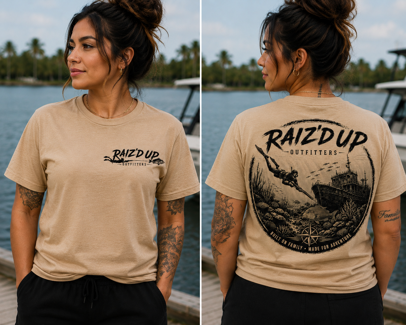 RUO - Spearfishing Wreck Tee - Women's