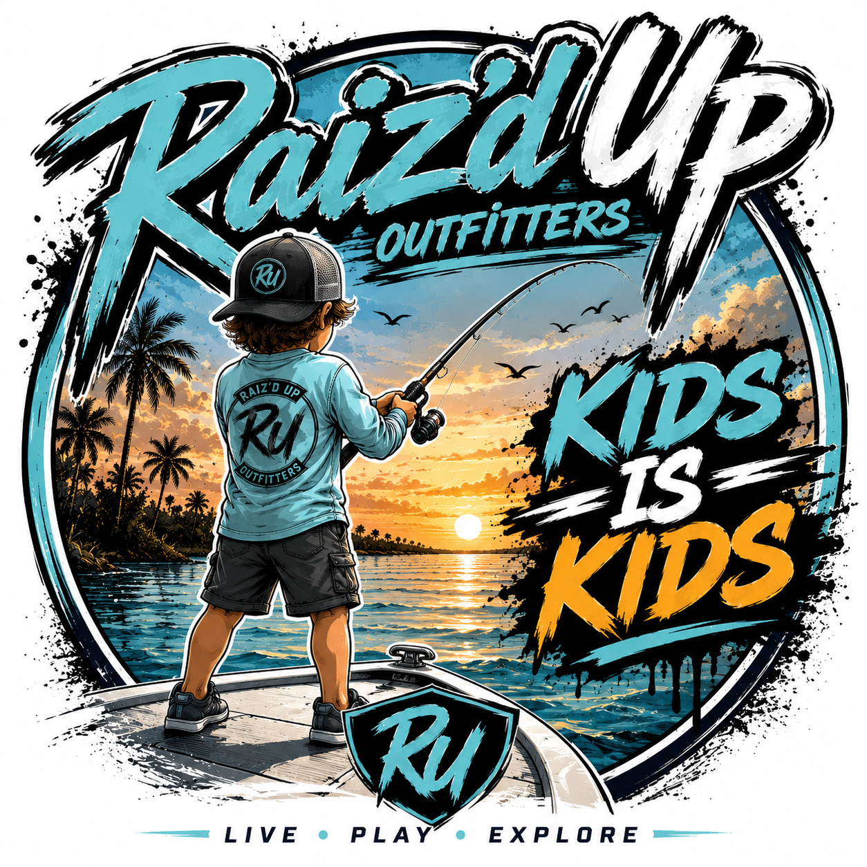 Toddler & Youth Boys - Kids Is Kids Tee