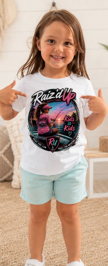 Toddler & Youth Girls - Kids Is Kids Tee (Copy)