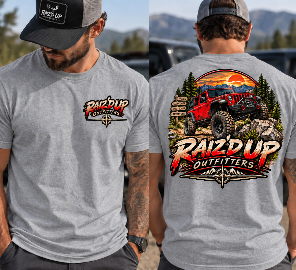 Raiz’d Up Off-Road Adventure – T-Shirt & Hoodie - Men’s